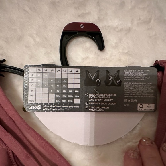 Avia sports bra New size small women’s - Picture 3 of 3